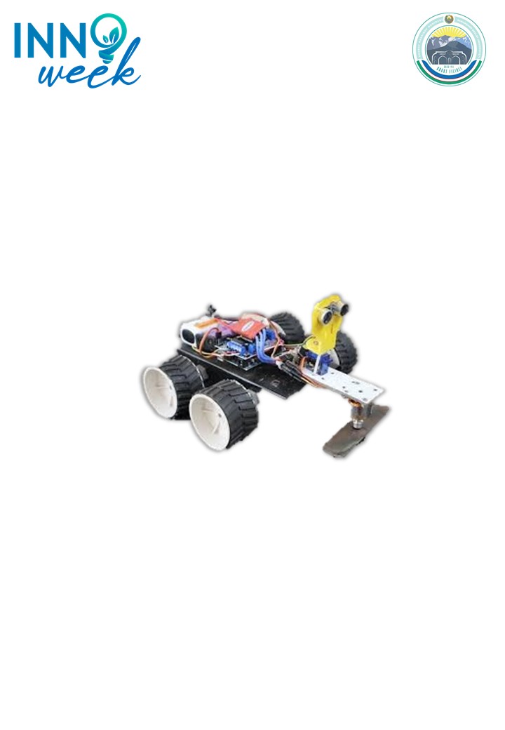 Maysa o‘ruvchi mini robot mashinasi