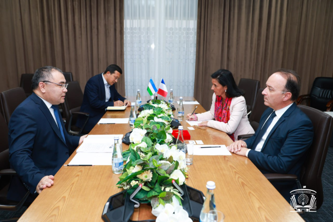 The minister received the rector of Pantheon-Assas University