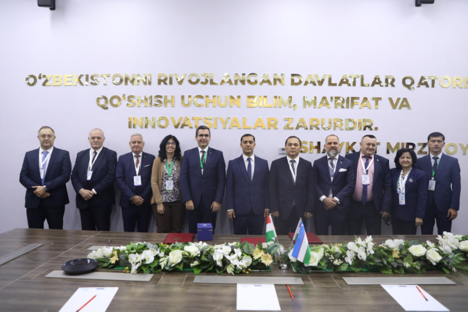 A quadripartite memorandum of cooperation was signed between Uzbekistan and Hungary