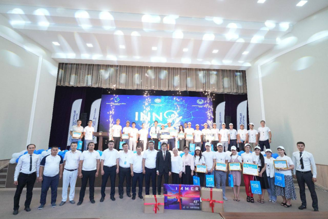 The winners of the "TechnoWays" technological development marathon held in Andijan were awarded.