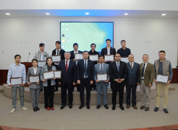 The Tashkent State Technical University hosted an award ceremony for the winners of “Startup” projects held