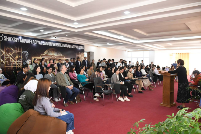Today, a presentation of 3-part projects was held at the University of Journalism and Mass Communications of Uzbekistan.