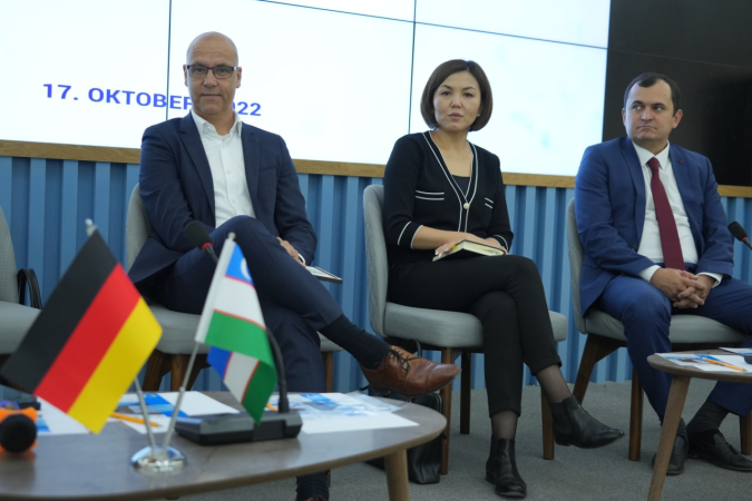 Representatives of the German Society for International Cooperation (GIZ) held a dialogue with the participants of the TechnoWays marathon.