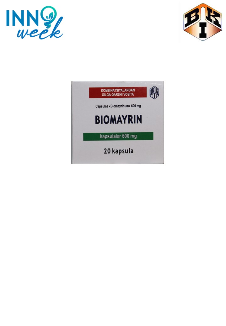 Silga qarshi “Biomayrin 600 mg” original preparati